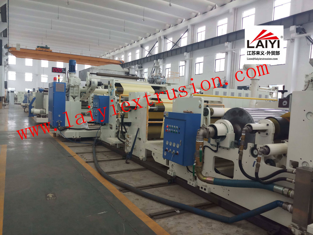 เครื่องเคลือบผิวด้วยกระบวนการ Extrusion Coating สำหรับเครื่องจักรขนาด 3-6 นิ้ว